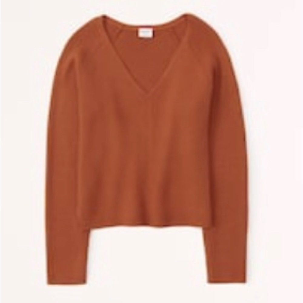 Orange Abercrombie sweater